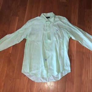 Ralph Lauren Linen Button Down, Mens